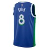 Canotte Uomo Dallas Mavericks Josh Green 8 Nike 2022-23 City Edition Blu Swingman
